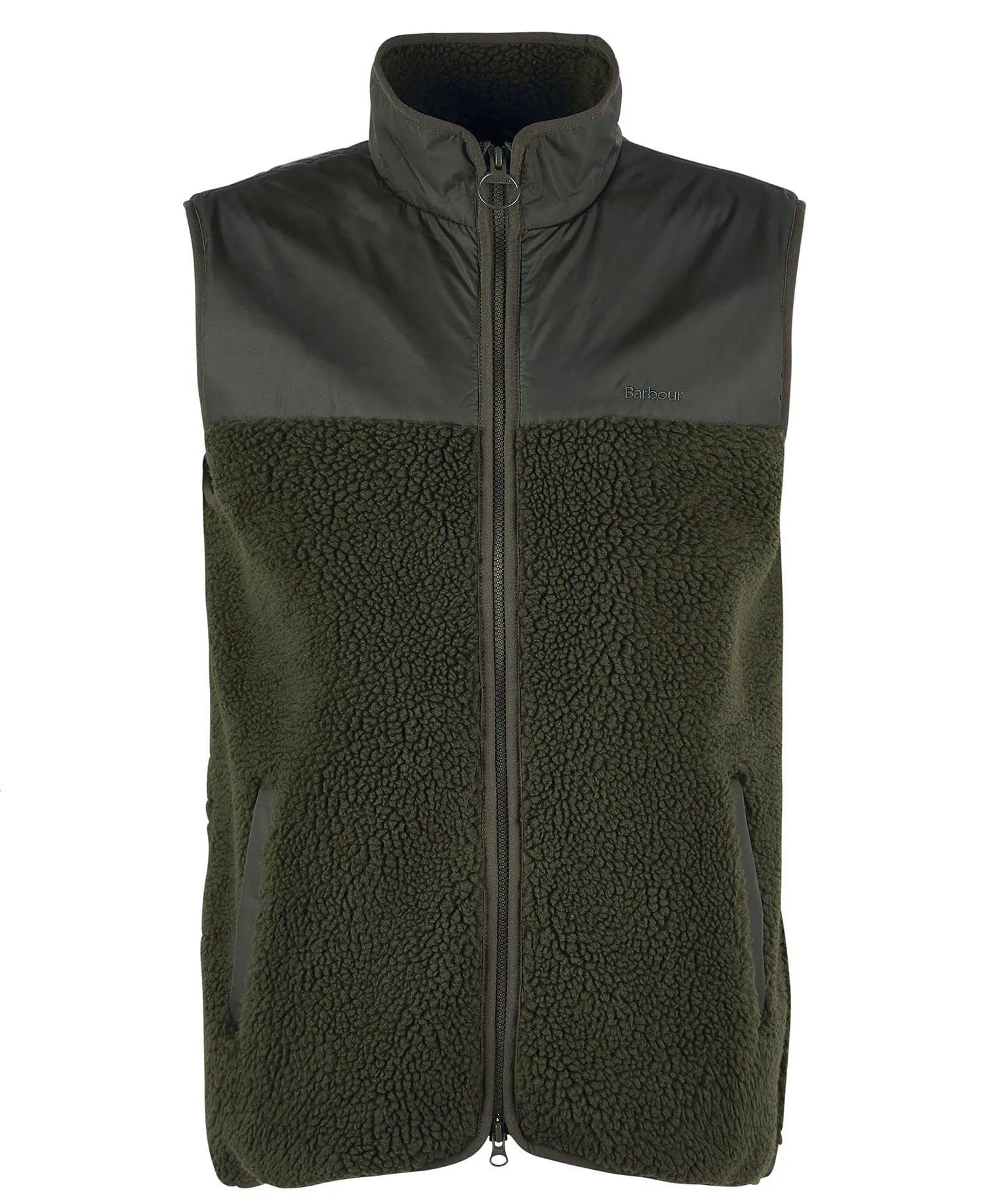 Barbour Newlan Fleece Gilet Olive