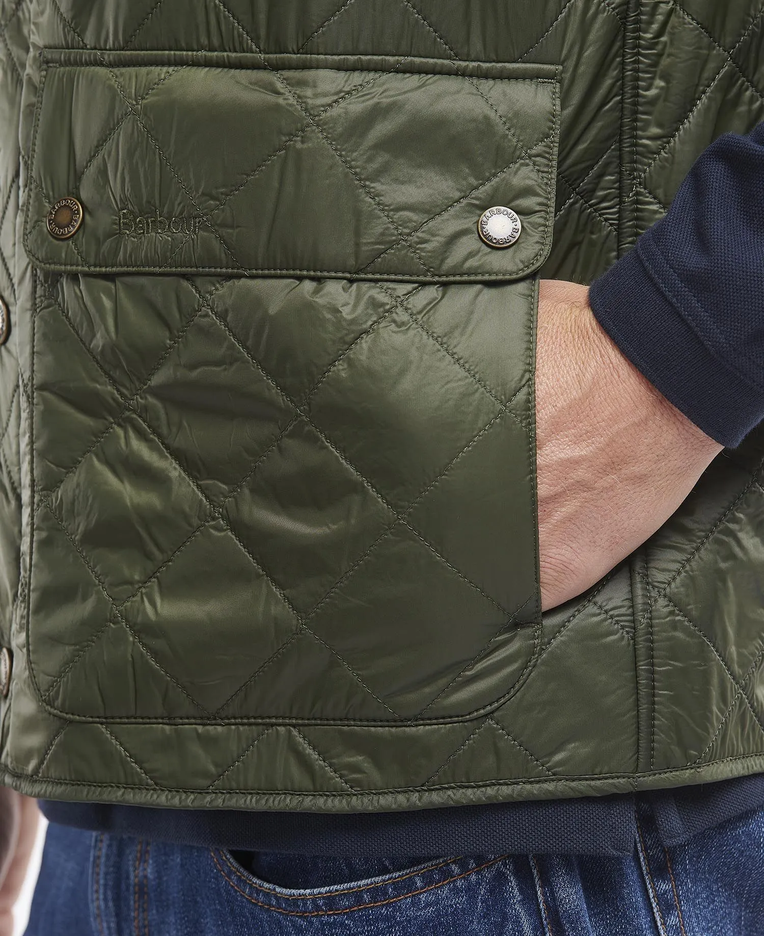 Barbour Rosemount Polar Fleece Gilet Olive