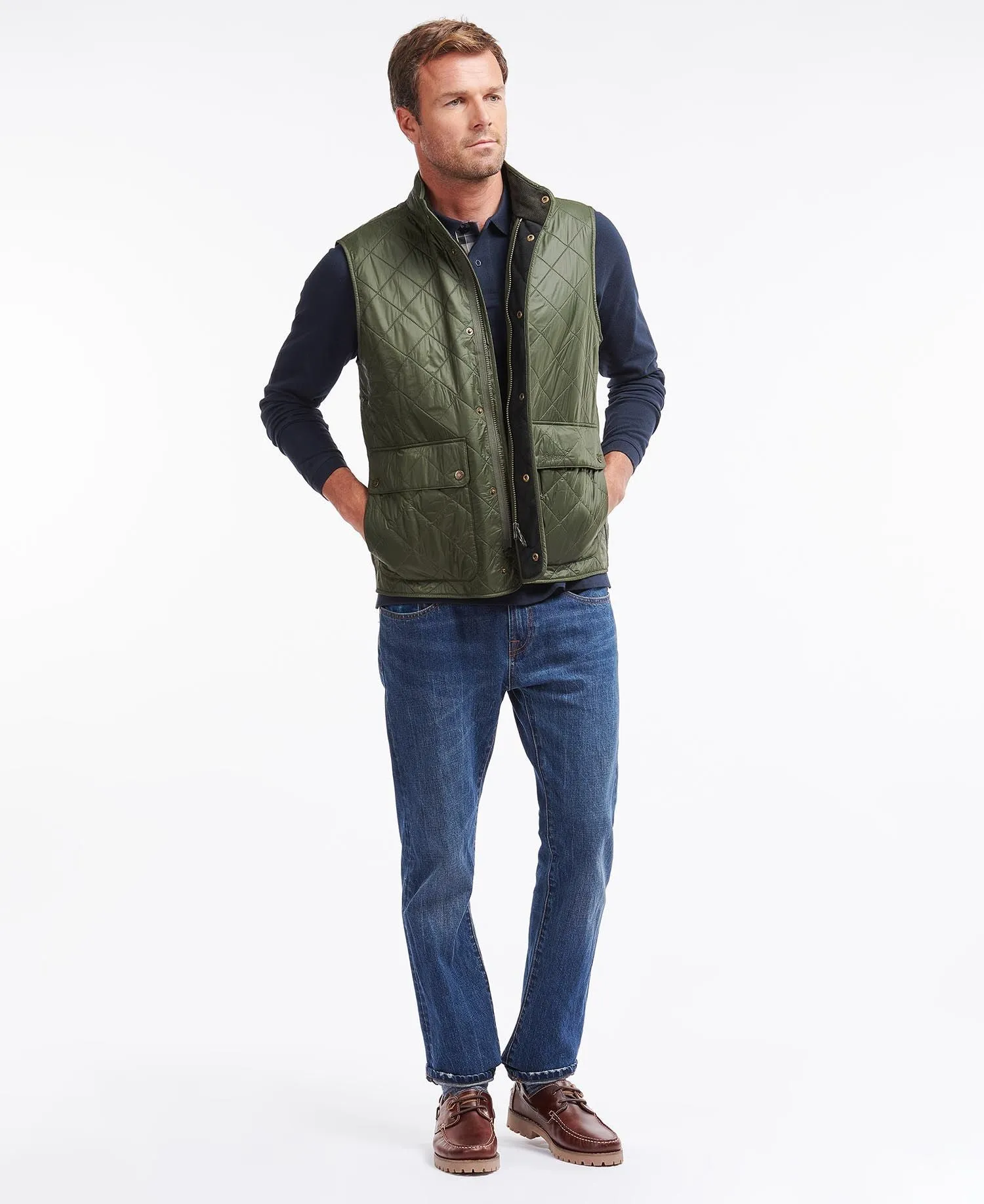 Barbour Rosemount Polar Fleece Gilet Olive