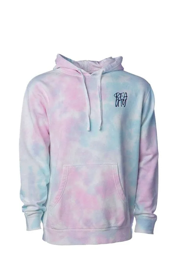 Beauty Tie Dye Cotton Candy Hoodie