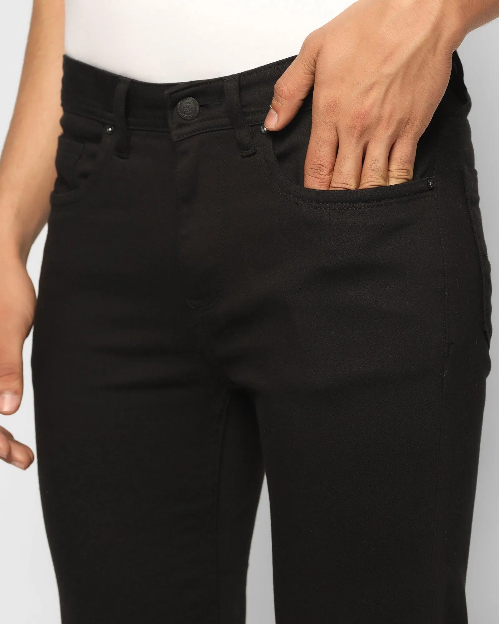 Bleed Zero Slim Yonk Fit Black Jeans - Abto