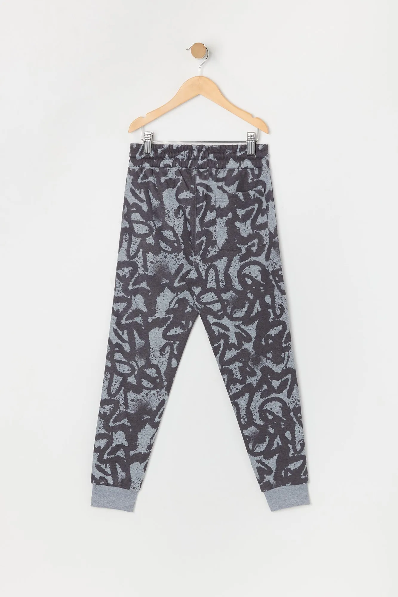 Boys Graffiti Print Fleece Jogger