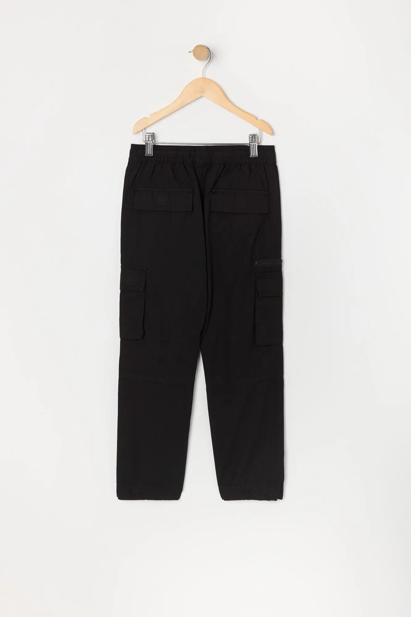 Boys Zip Pocket Cargo Jogger