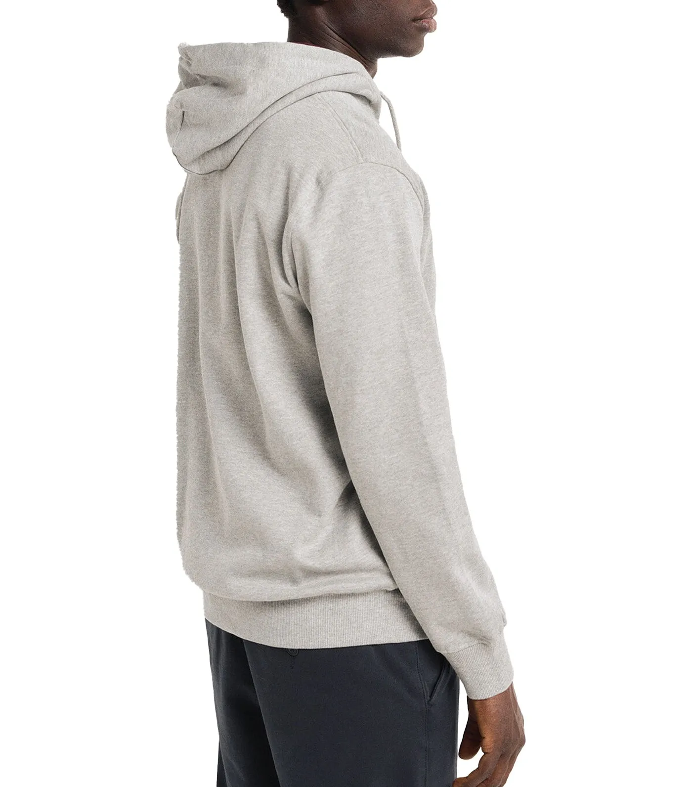 Essential Zip-Up Hoodie Dark Gray