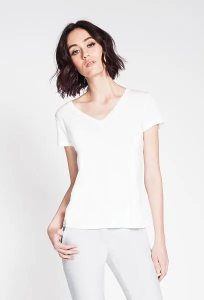 Eve V-Neck Modal Tee