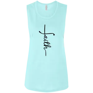 Faith Ladies' Flowy Muscle Tank