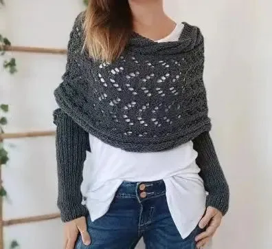 Fashion Warm Knitted Shawl