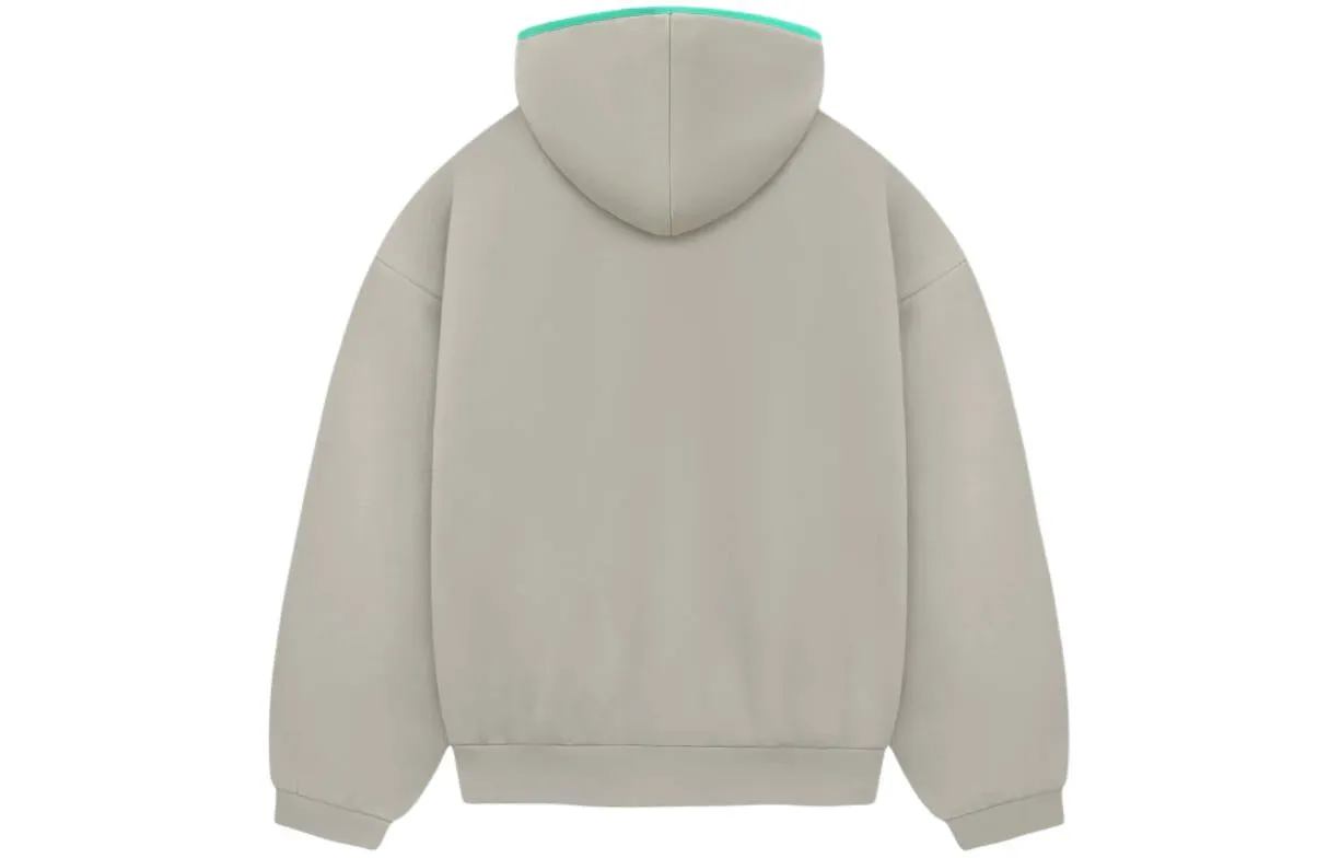 Fear Of God Essentials Spring Tab Detail Hoodie, light gray