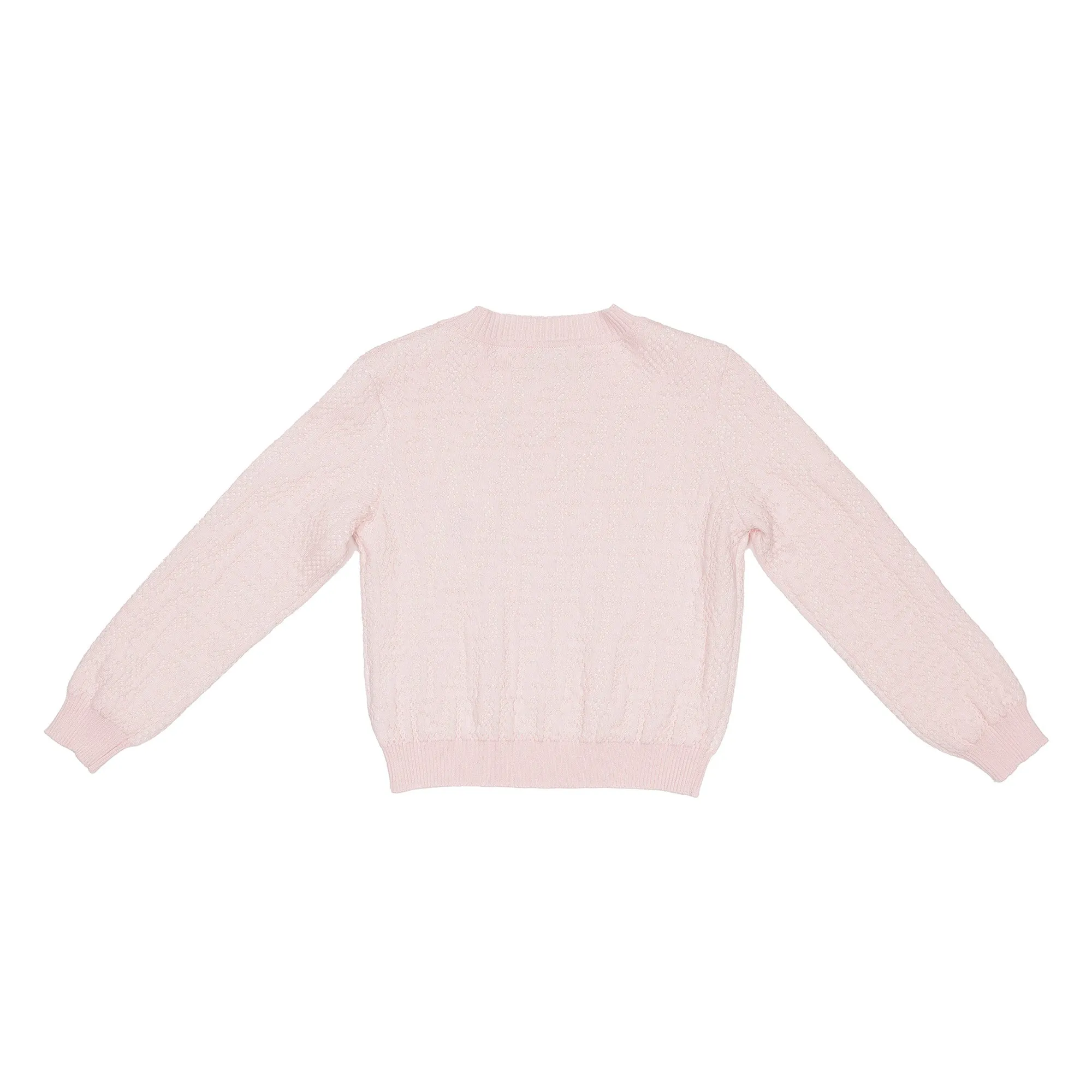 Fendi Pink Knit Sweater