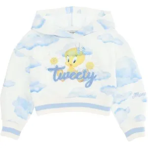 Girls Ivory Tweety Pie Hoody