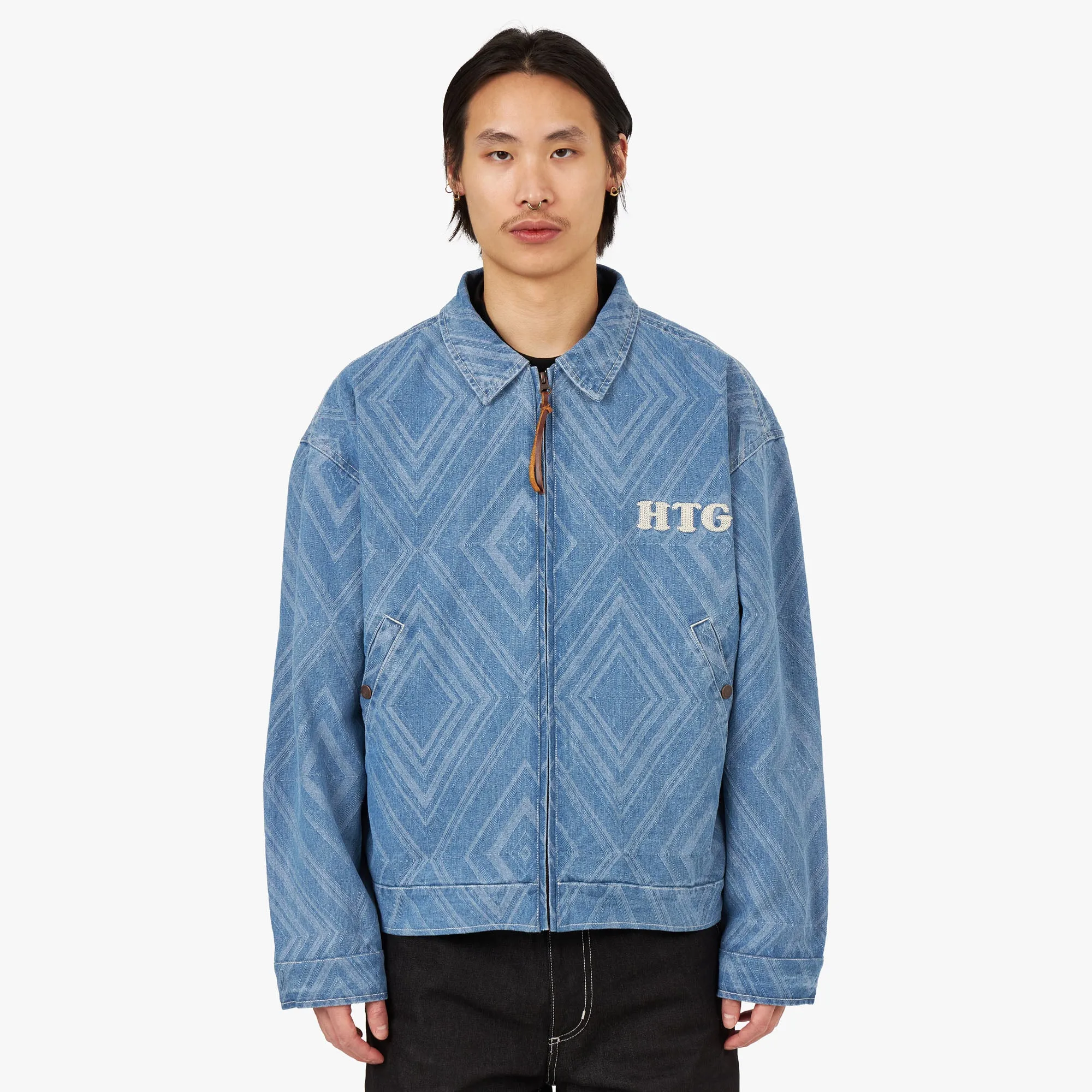 Honor The Gift Diamond Denim Jacket / Indigo