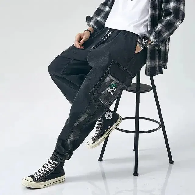 Jeans Men Loose Joggers^