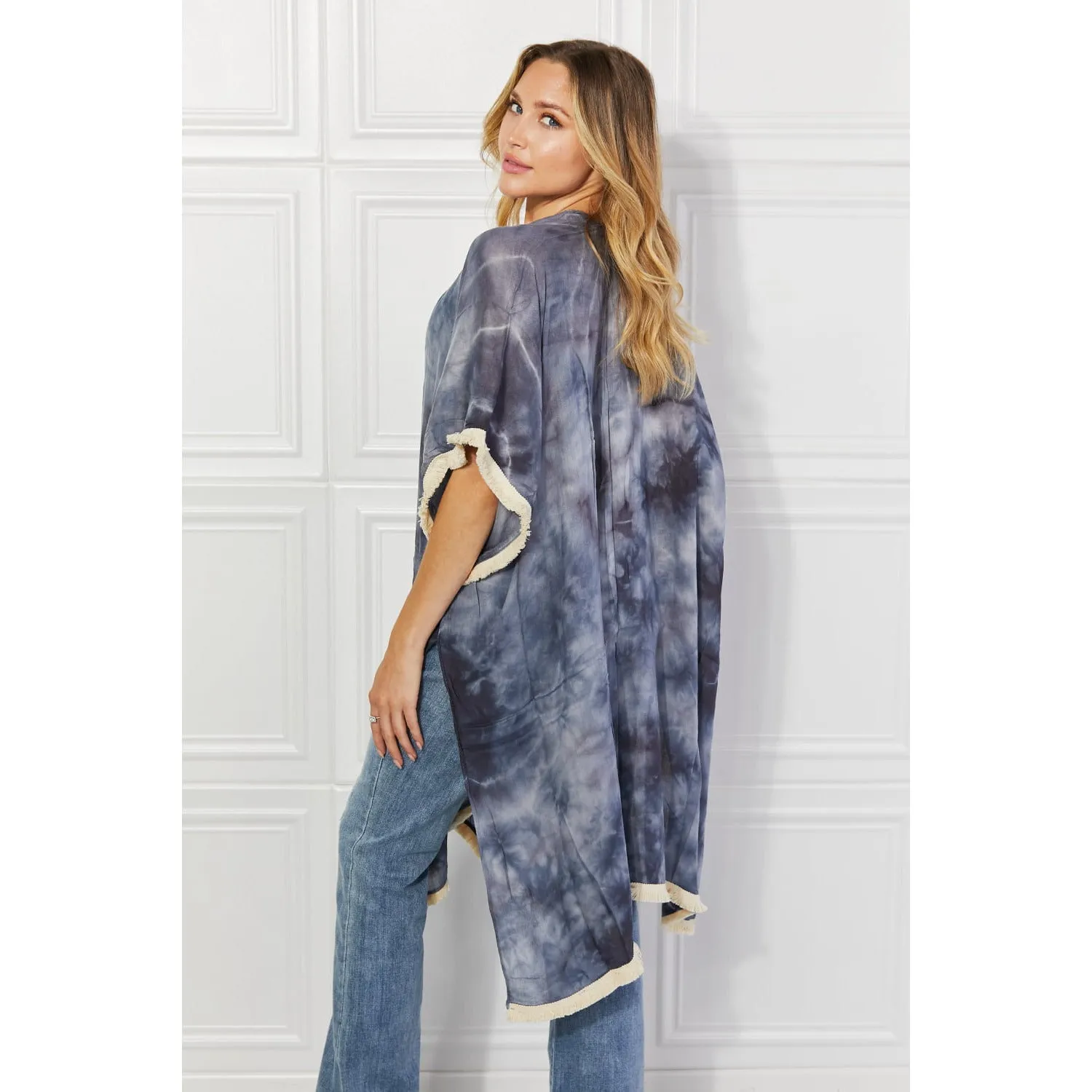 Justin Taylor Cloud Rush Swim Cover-Up Kimono