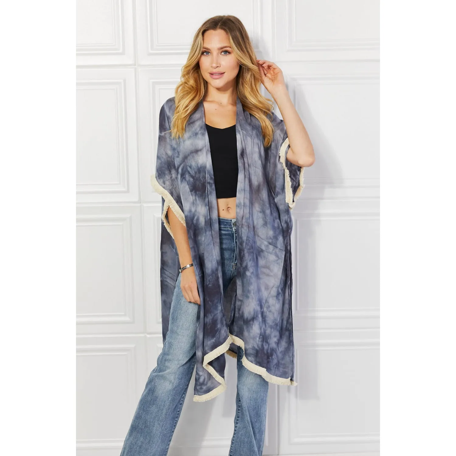 Justin Taylor Cloud Rush Swim Cover-Up Kimono