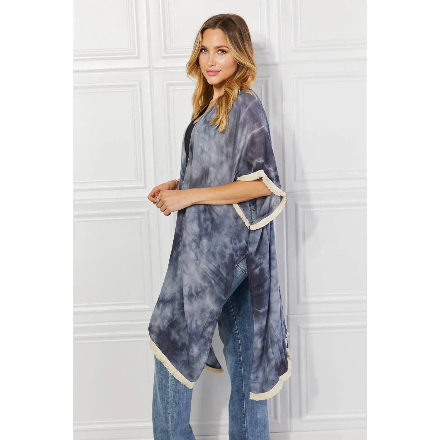 Justin Taylor Cloud Rush Swim Cover-Up Kimono