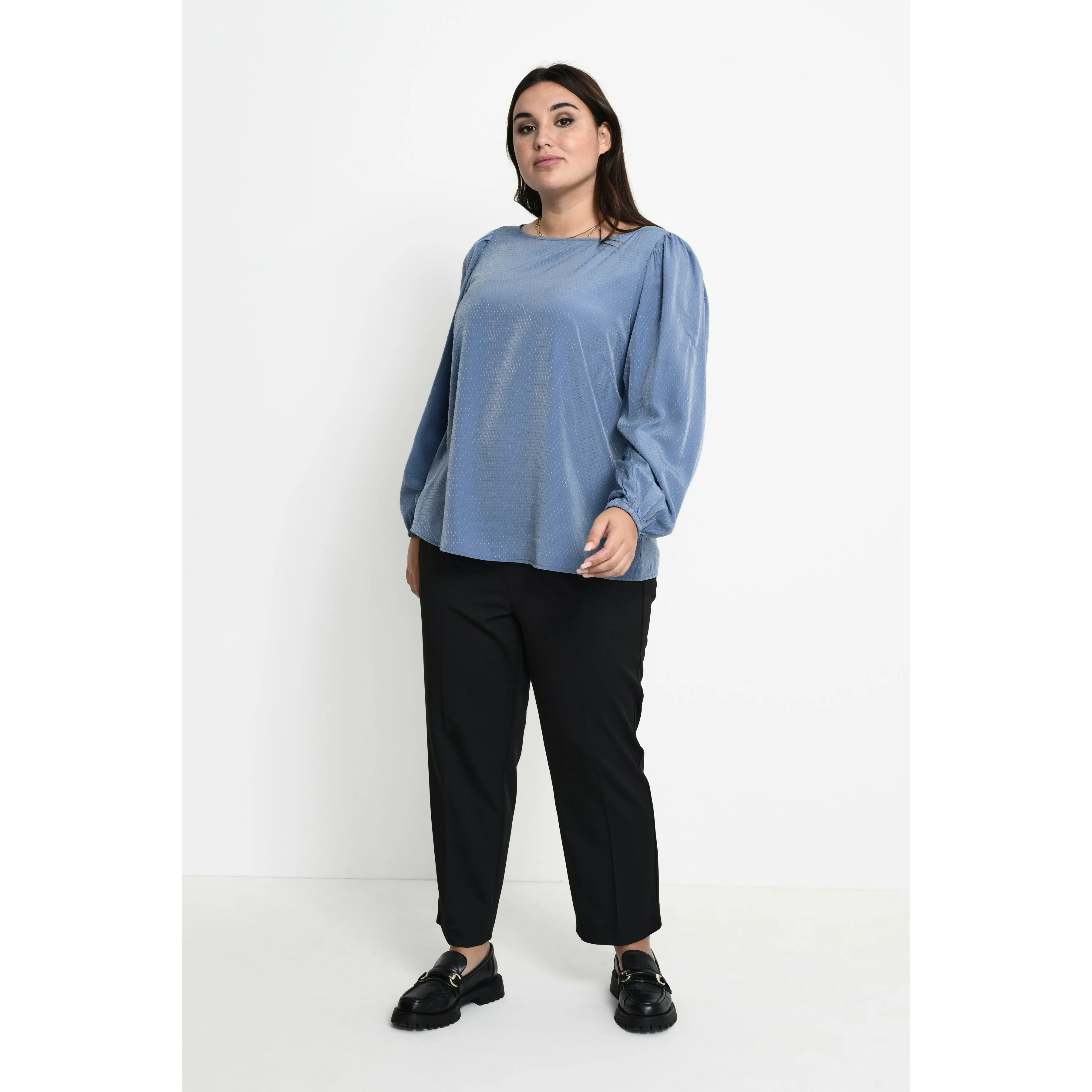 Kaffe Catja Blouse in Blue