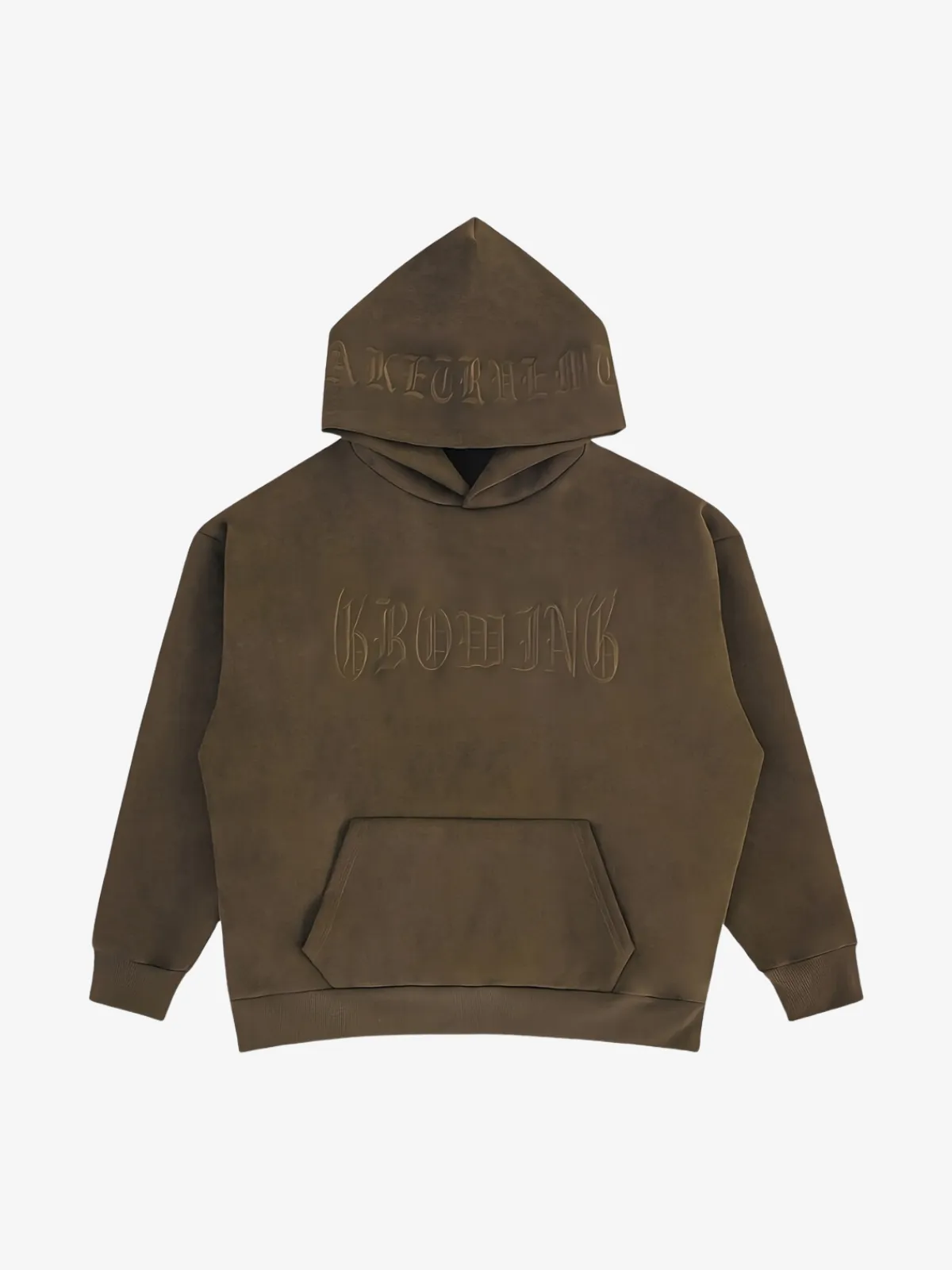 KG Contrast Acid Wash Hoodie