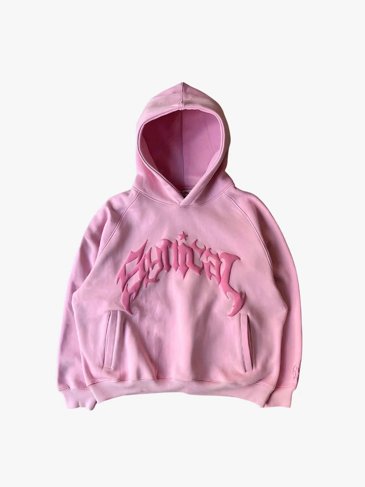 KG Gothic Letter Printed Hoodie