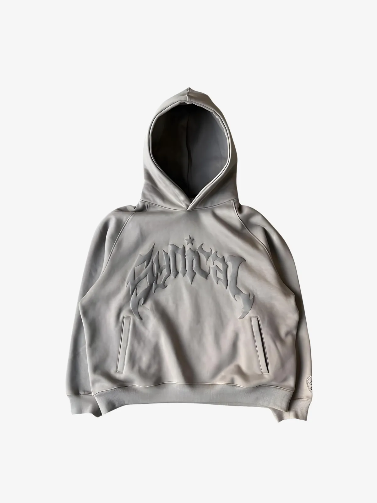 KG Gothic Letter Printed Hoodie