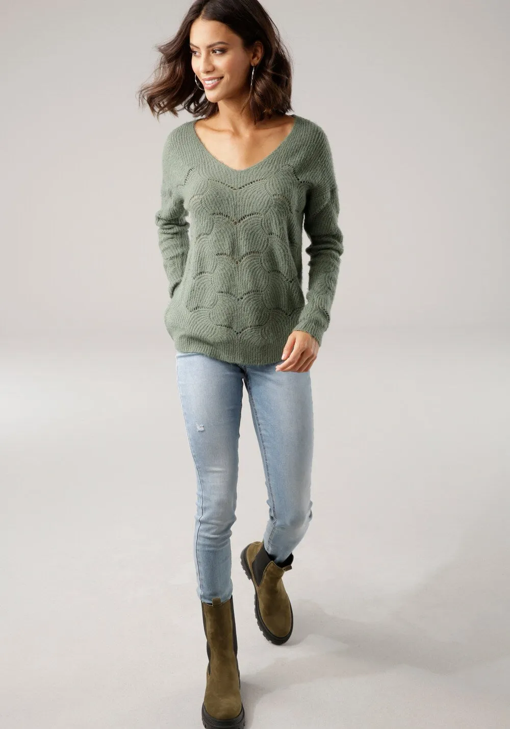 Laura Scott sweater, green