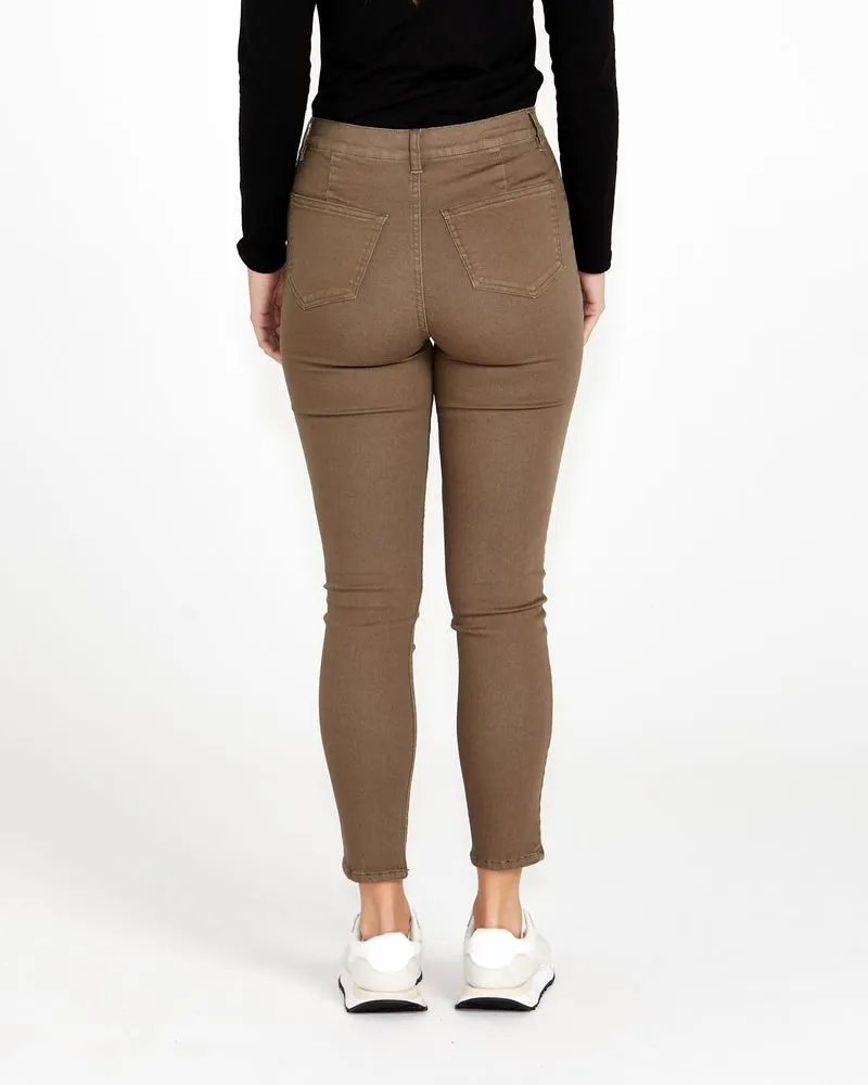 Luella Stretch Jean - Khaki