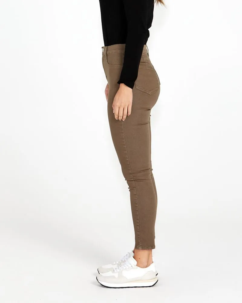 Luella Stretch Jean - Khaki