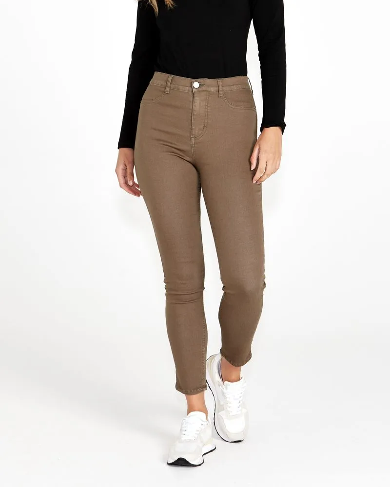 Luella Stretch Jean - Khaki