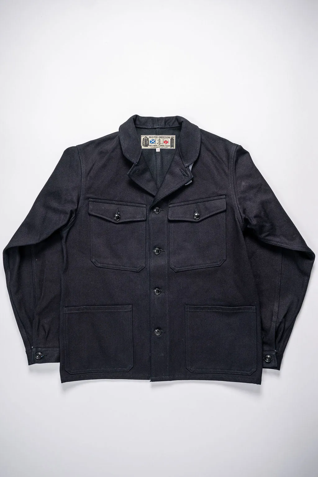 Mister Freedom MAR-SUB Work Jacket - 16oz Midnight Denim