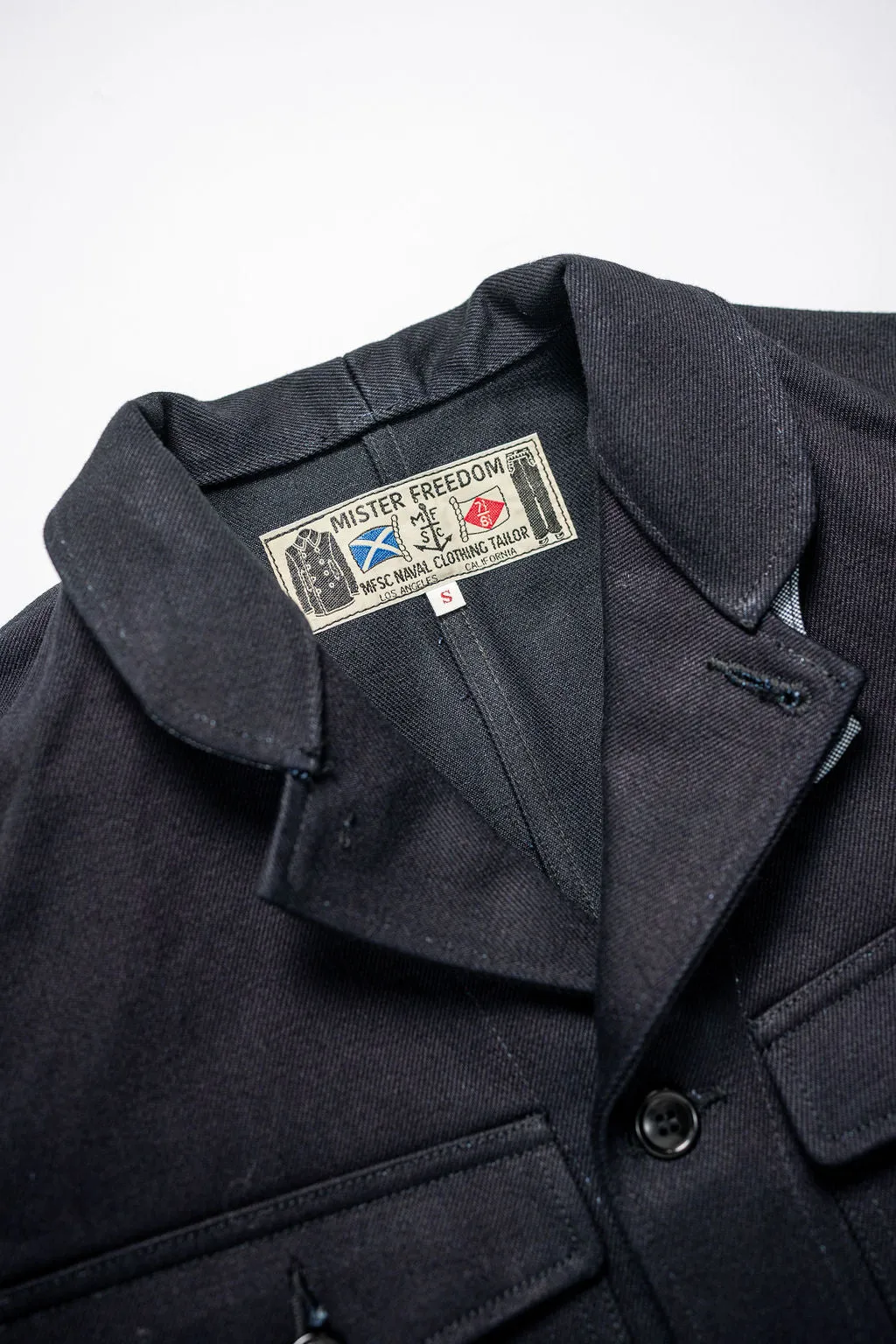 Mister Freedom MAR-SUB Work Jacket - 16oz Midnight Denim