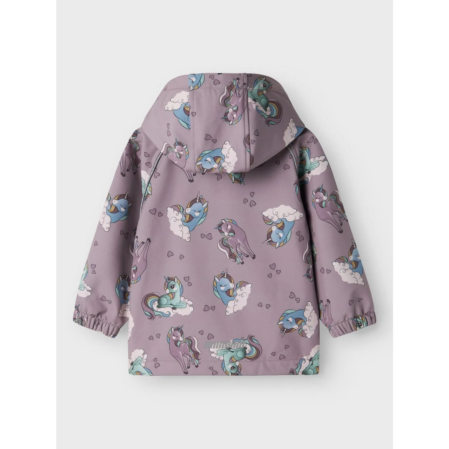 Name It Purple Dove Alfa08 Softshell Jacket Unicorns