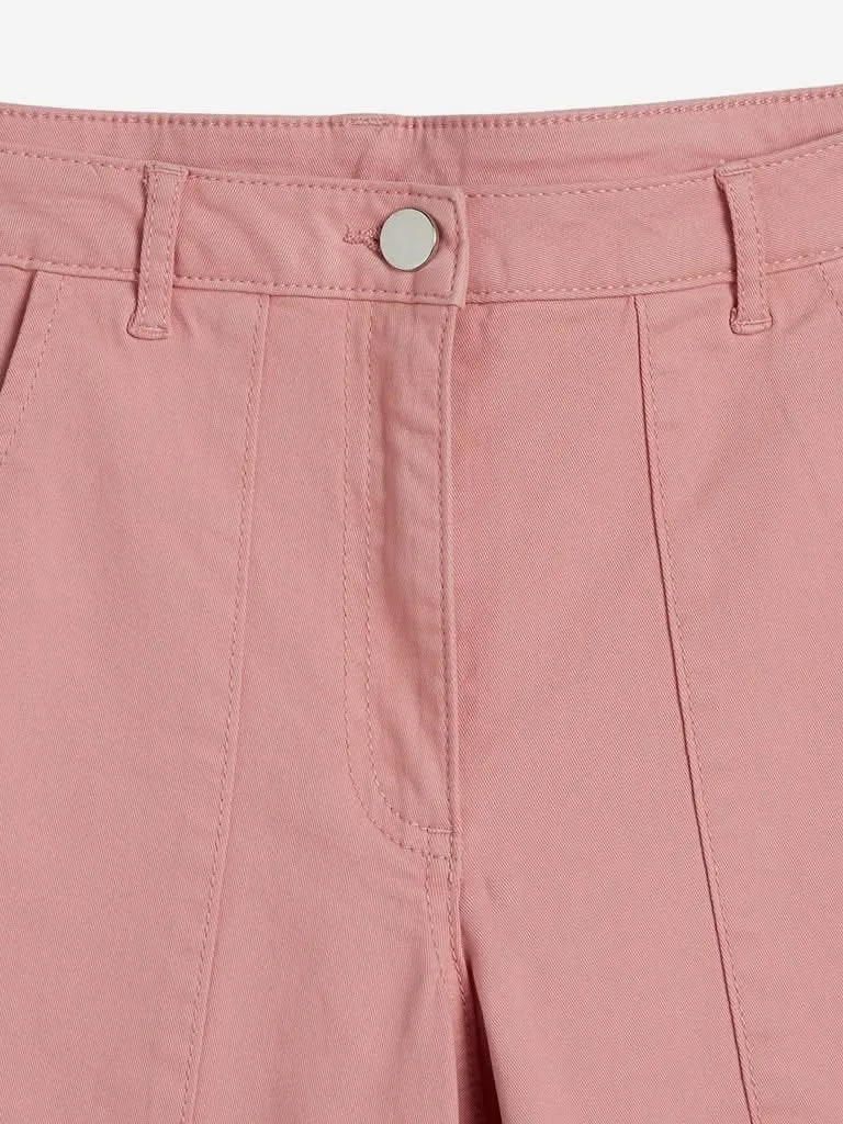 Nuon Peach Flared Jeans