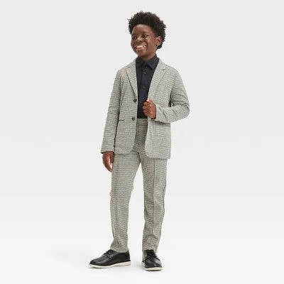 Open Box - Boys' Houndstooth Knit Blazer - Cat & Jack