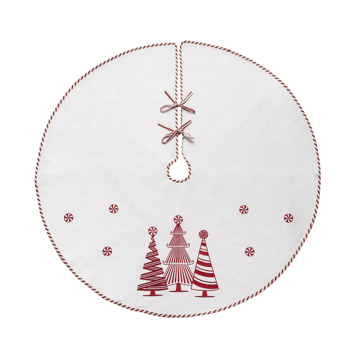 Peppermint Forest Tree Skirt