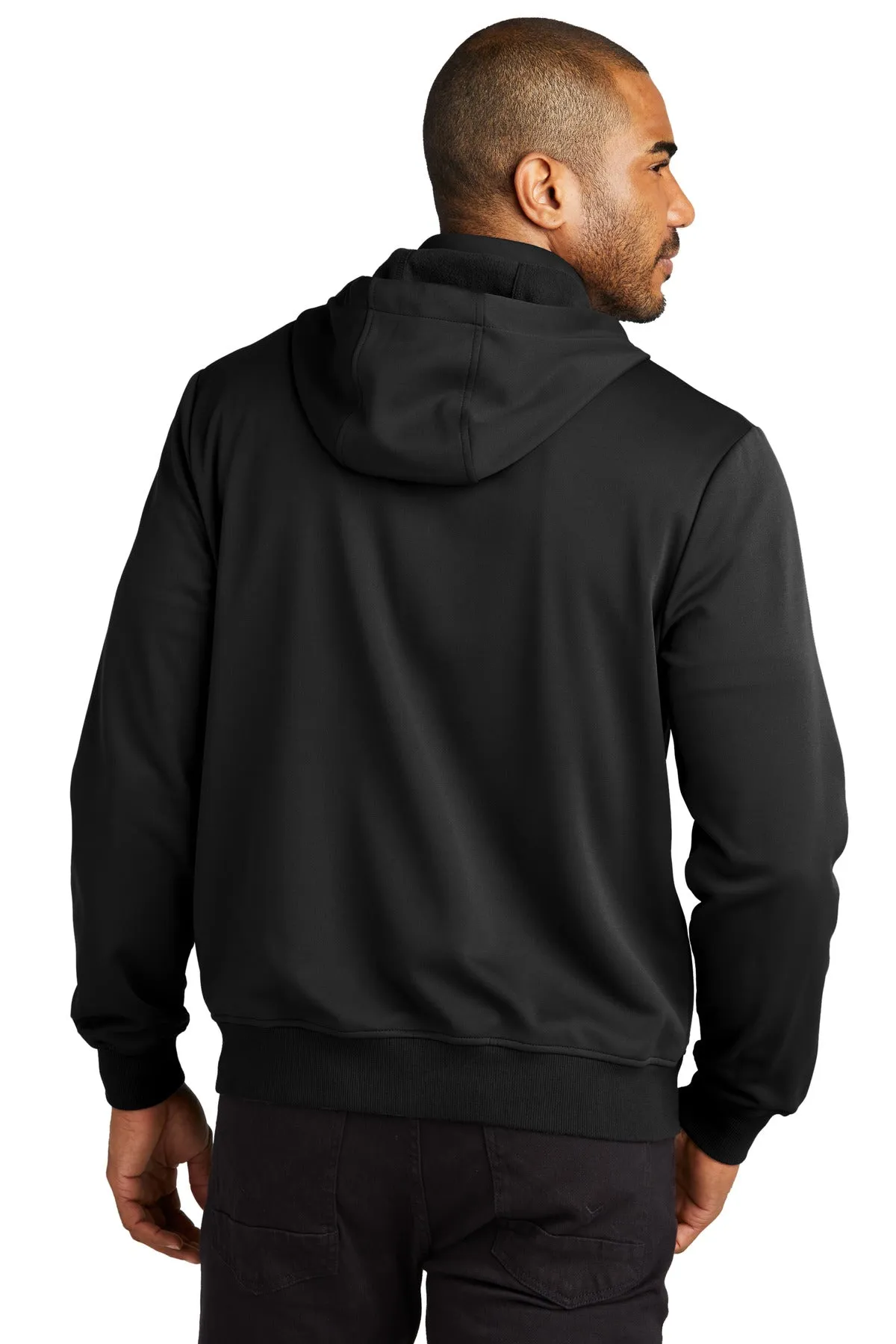 Port Authority® Smooth Fleece Hooded Jacket F814