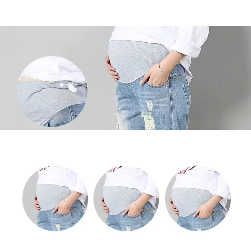 Pregnancy Abdominal Jeans^