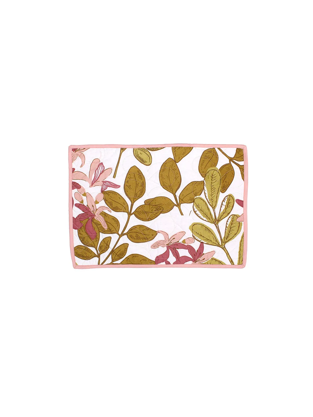 Senjana - Set Of 6 Placemats (Pink)