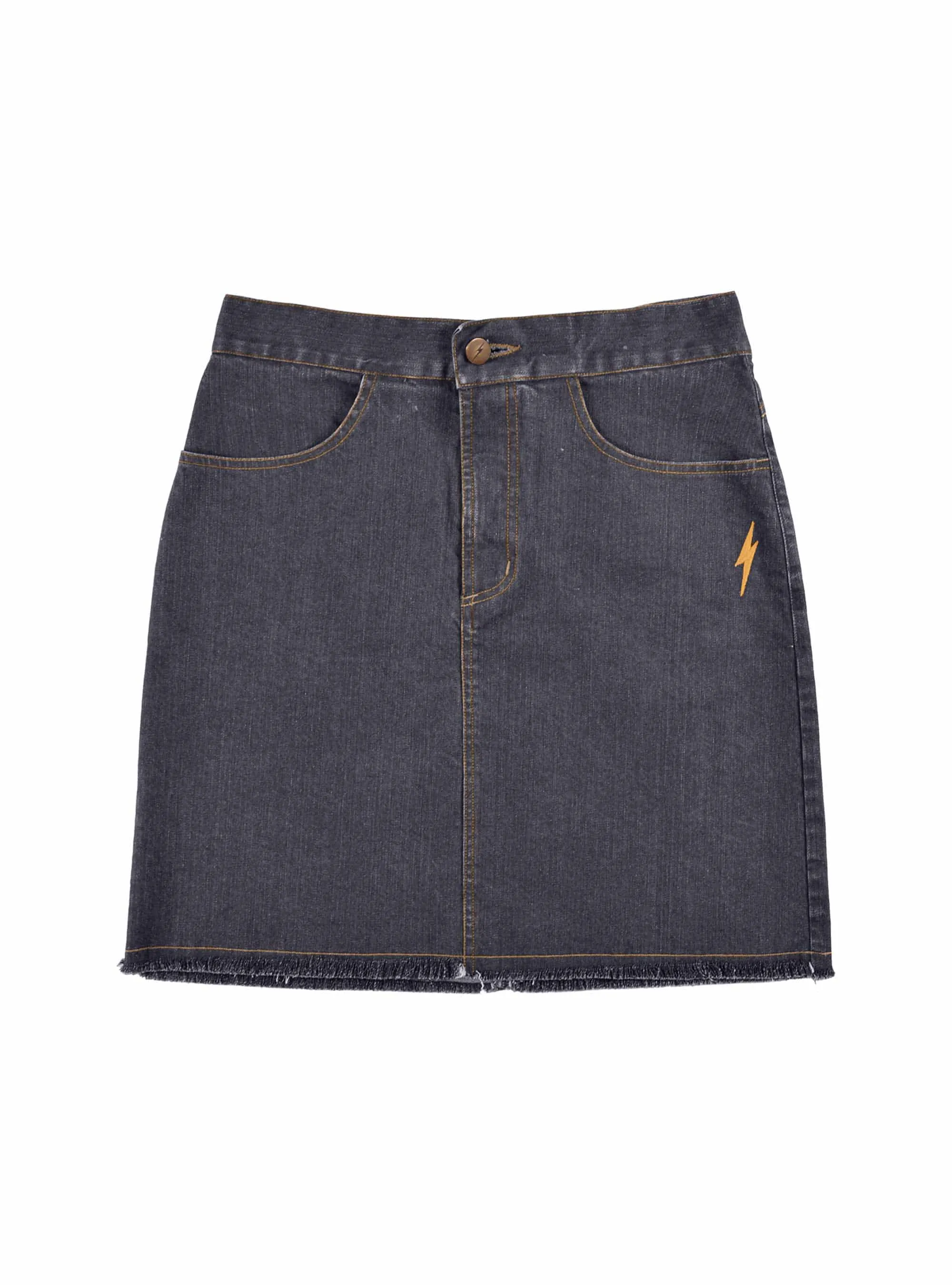 SHORT DENIM SKIRT