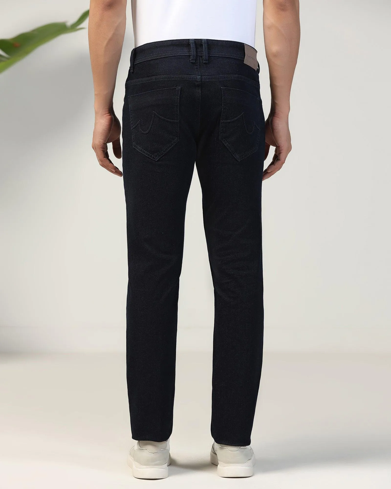 Super Clean Slim Yonk Fit Indigo Blue Jeans - Rin