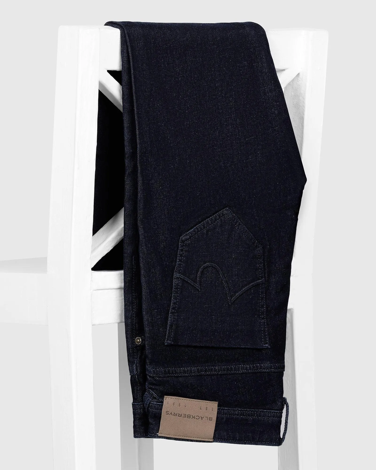 Super Clean Slim Yonk Fit Indigo Blue Jeans - Rin