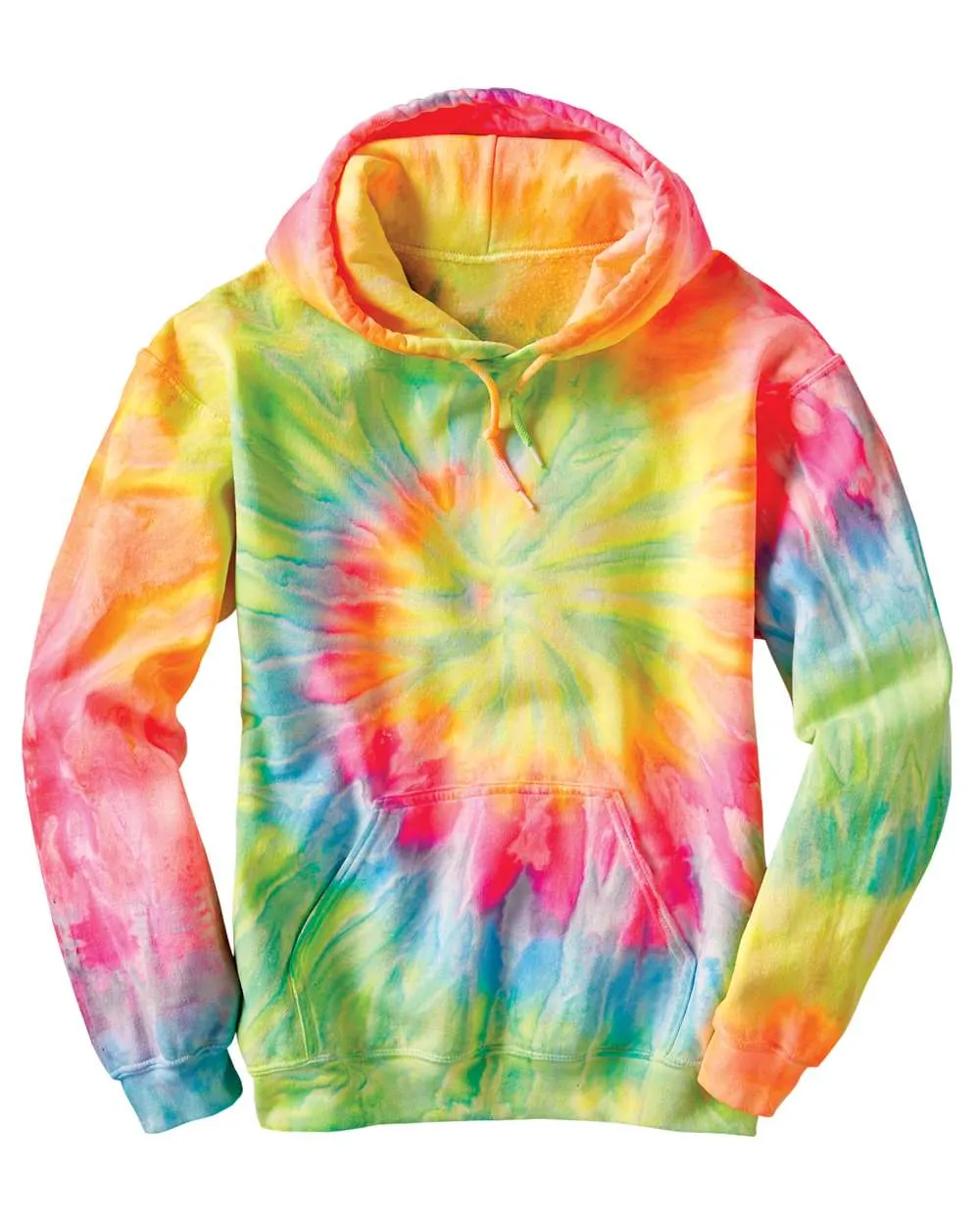 The Vibe Tie Dye Fleece Hoodie Adult