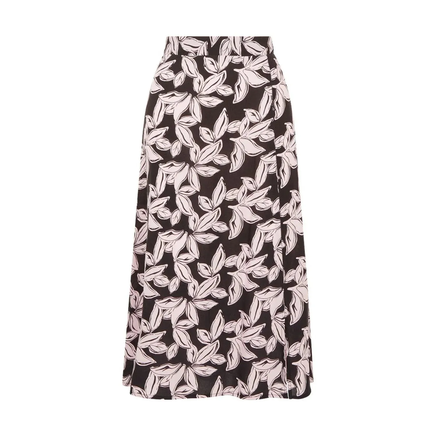 TIGI 14/16 Graphic Leaf Print Skirt