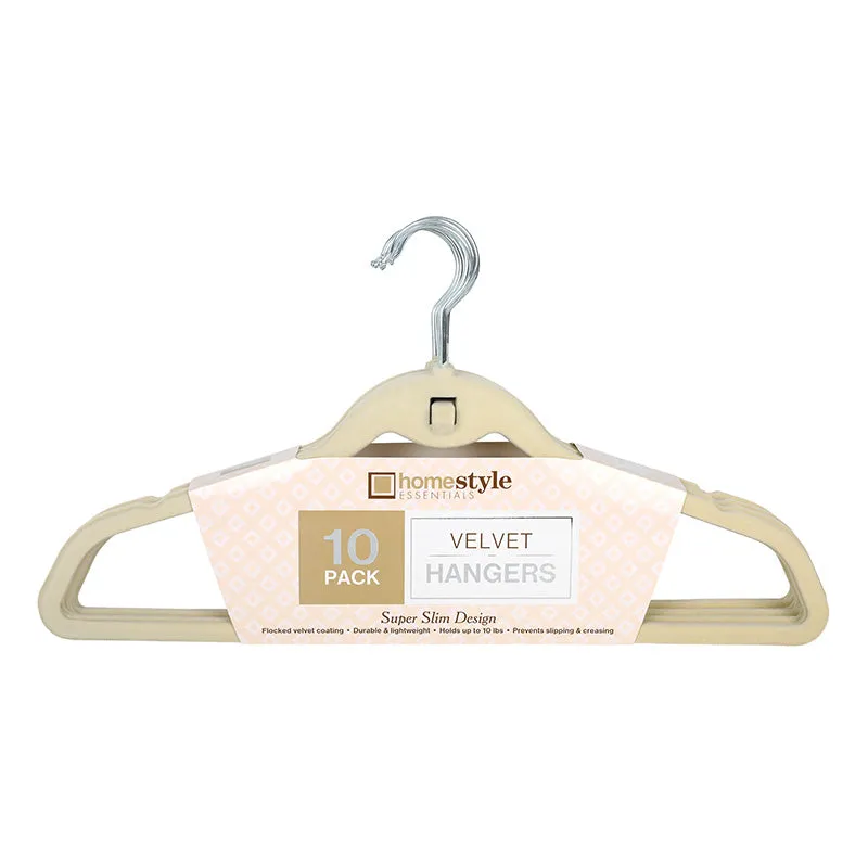 Velvet Hangers, 10 Pack