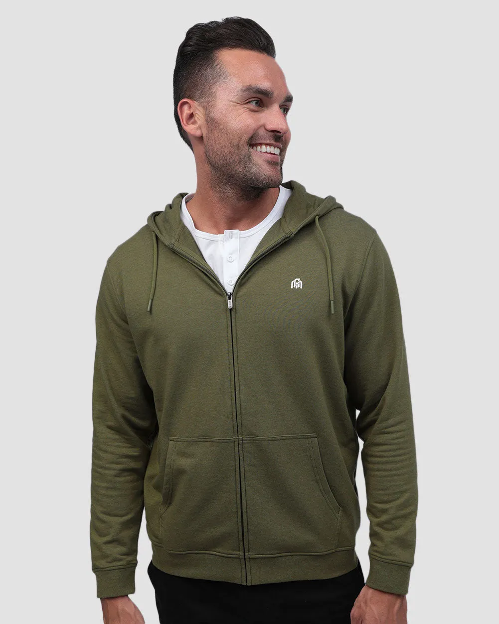 Zip-Up Hoodie - Branded