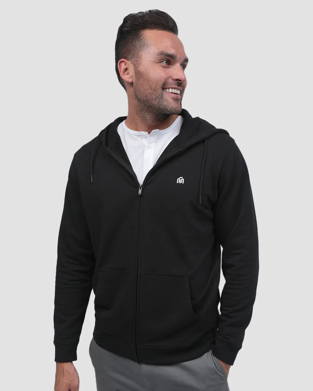 Zip-Up Hoodie - Branded