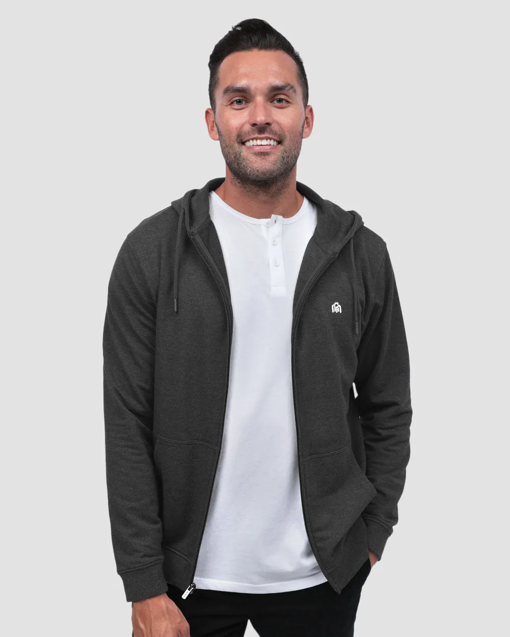 Zip-Up Hoodie - Branded